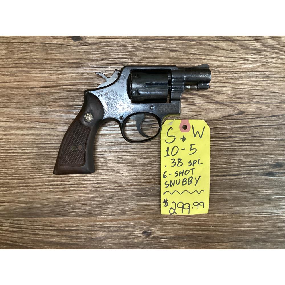 USED Smith & Wesson 10-5