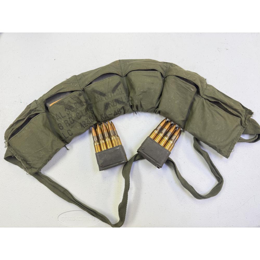 Korean 48rd M2 Ball Bandolier on M1 Clips
