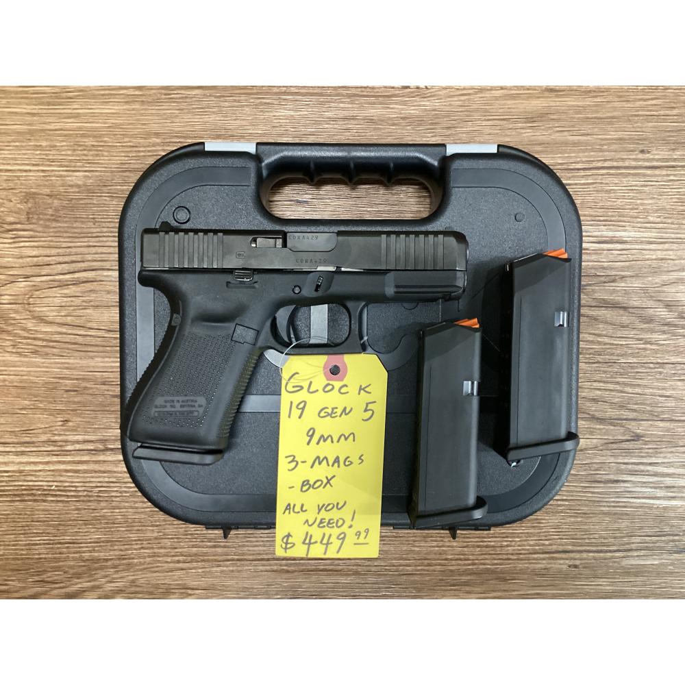 USED Glock 19 GEN 5 