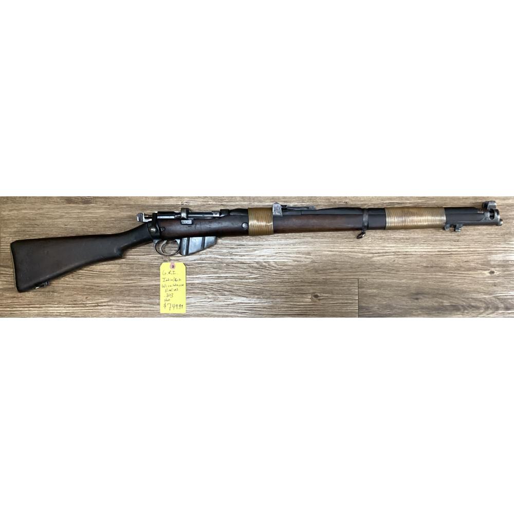USED Ishapore G.R.I .303 Brit Wire Wrapped