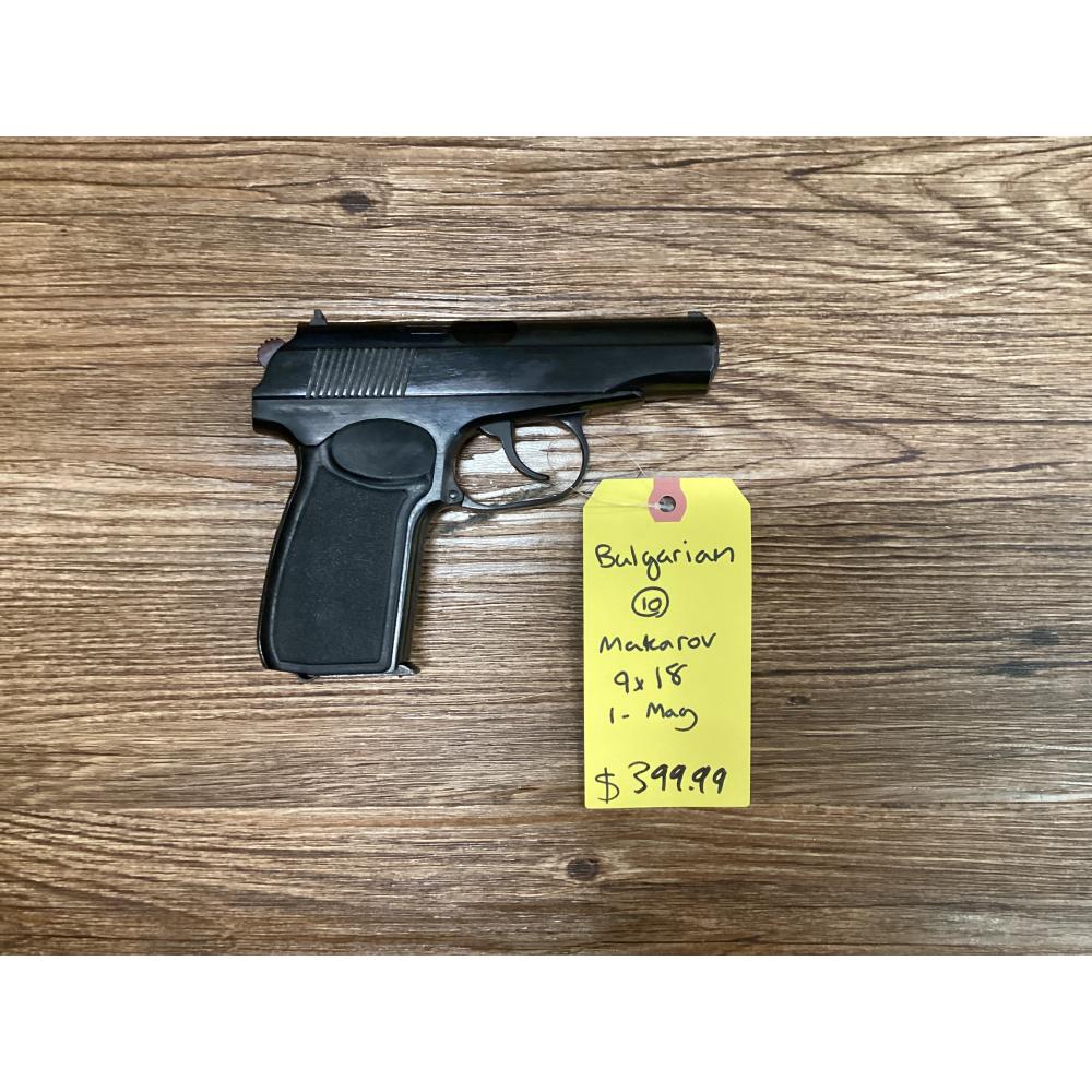 USED Bulgarian Makarov 9X18