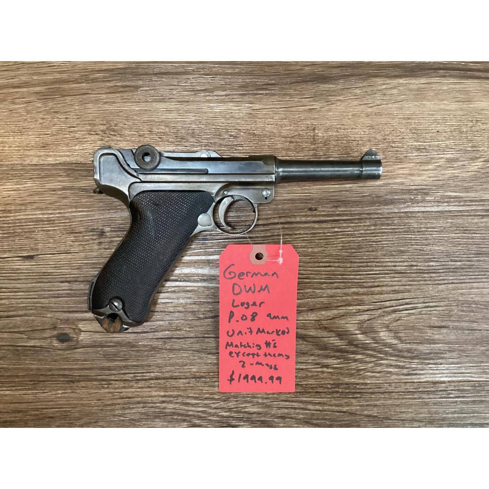 CONSIGNMENT German DWM P08 Luger