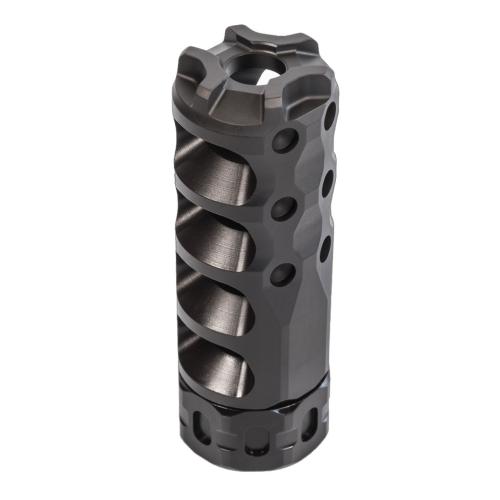 PRECISION ARMAMENT HYPERTAP MUZZLE BRAKE 6MM/.243 CAL, 5/8-24