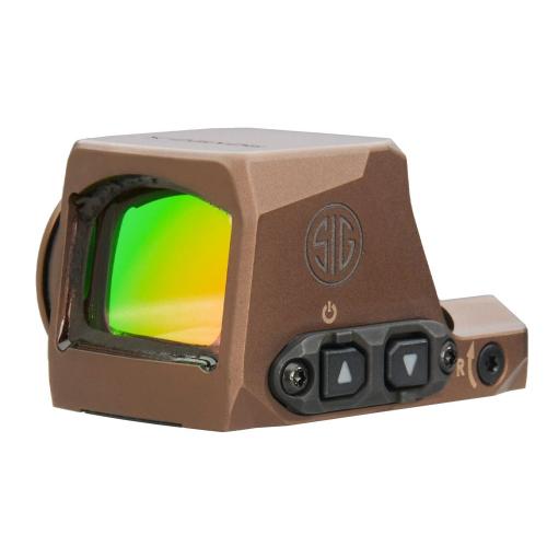 SIG SAUER ROMEO-X OPEN COMPACT FOOTPRINT CIRCLE DOT FDE