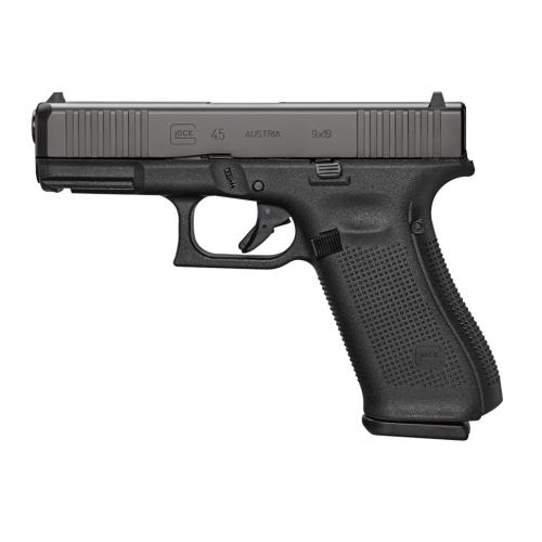 GLOCK 45 GEN 5 MOS 9MM 17+1 RD CAPACITY