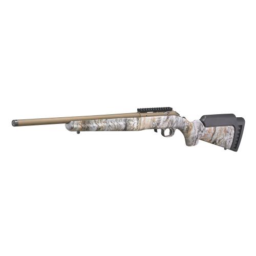 RUGER AMERICAN RIMFIRE .17HMR YOTE CAMO SYNTHETIC STOCK
