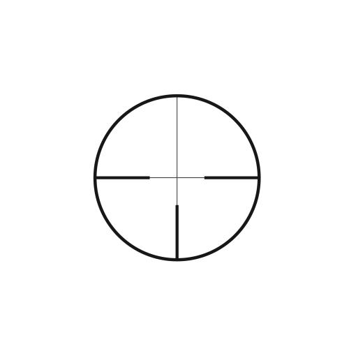 Zeiss V8 1.8-14x50 Riflescope with Illuminated Plex Reticle (#60) - Ext. Elevation Turret with BDC (ASV) with Ballistic Rings - .33 MOA - Parallax Adj.