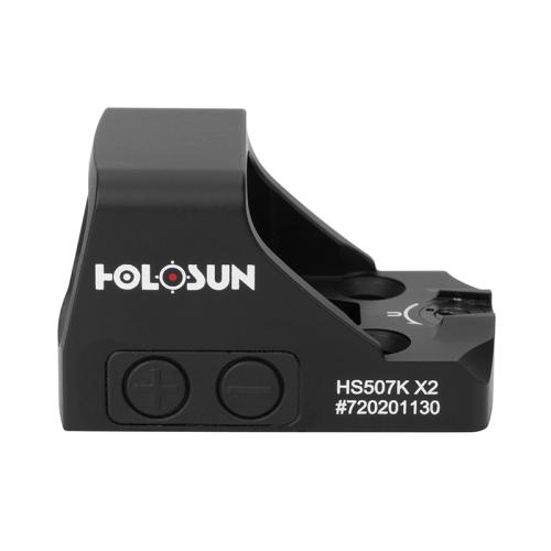 HOLOSUN HS507K X2 REFLEX SIGHT RED 2 MOA DOT & 32 MOA CIRCLE