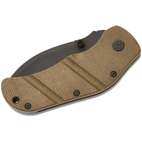 Sniper Bladeworks TOG OD Green Handle with Black Blade