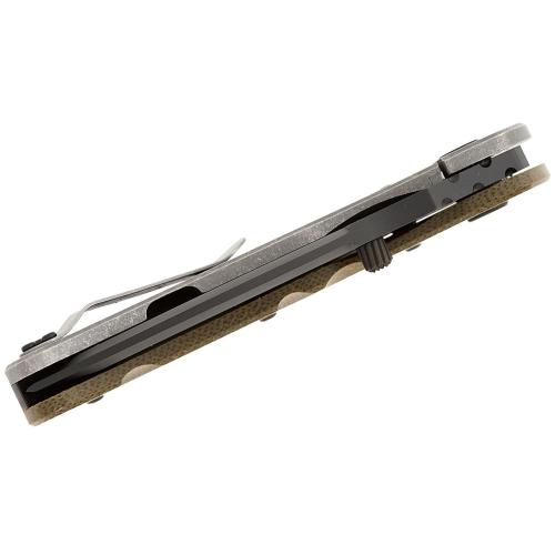 Sniper Bladeworks TOG OD Green Handle with Black Blade