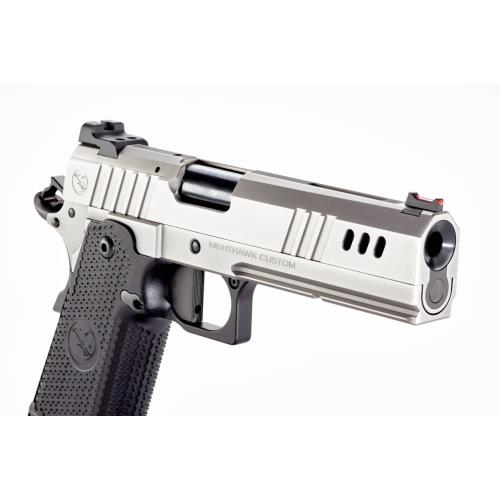 Nighthawk Custom BDS9 9mm with Competition Magwell Upgrade Includes Trijicon SRO IOS Plate