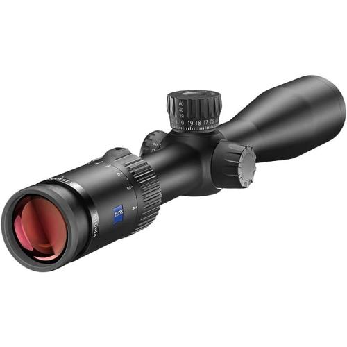 Zeiss Conquest V4 4-16x44 Riflescope with Illuminated Plex Reticle (#60) - External Elevation Turret - Ballistic Stop - Adjustable Parallax - .25 MOA