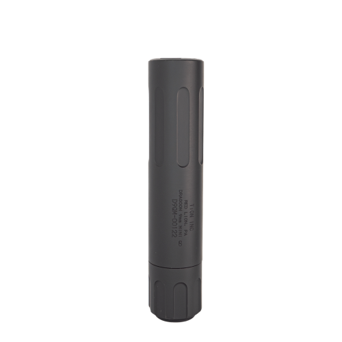 TiON Dragoon 9mm QD Mini Rifle Suppressor Black Includes 1/2x28 QD Mount