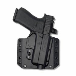 BRAVO CONCEALMENT OWB HOLSTER GLOCK 43X MOS RH BLK