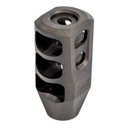 PRECISION ARMAMENT MUZZLE BRAKE 6.5MM/.264CAL, SLIM 5/8-24