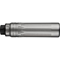 Dead Air Nomad Ti XC Silver Silencer 7.62mm w/ Direct Thread 5/8x24 HUB Mount