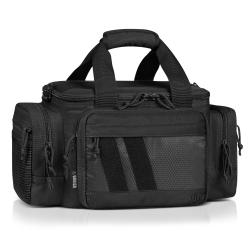 Savior Equipment Specialist Range Bag w/ 3 Pistol Sleeves Obsidian Black