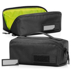 Savior Equipment Utility Pouch 2 Pack Obsidian Black/Neon Green