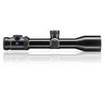 Zeiss V8 1.8-14x50 Riflescope with Illuminated Plex Reticle (#60) - Ext. Elevation Turret with BDC (ASV) with Ballistic Rings - .33 MOA - Parallax Adj.