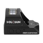 HOLOSUN HS507C X2 RED 2 MOA DOT & 32 MOA CIRCLE