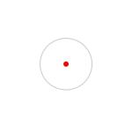 HOLOSUN HS407C-X3-RD OPEN PISTOL SIGHT RED 2 MOA DOT