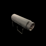 Thunder Beast Arms Spiro .243/6mm Suppressor Black HUB(No Mo..