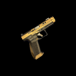 Canik TTI Combat 9mm Topo Engraved Bronze Taylor Customs