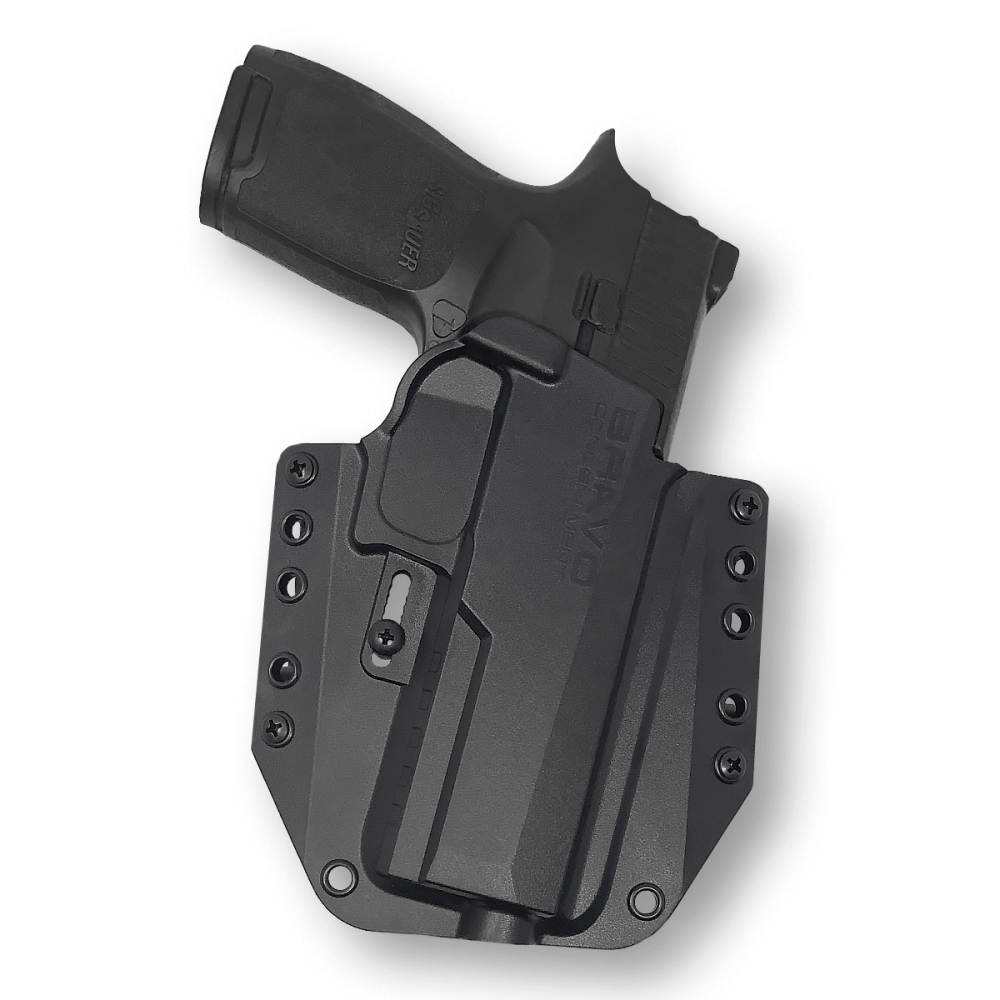 BRAVO CONCEALMENT OWB HOLSTER SIG SAUER P320 FULLSIZE 9/40 RH BLK