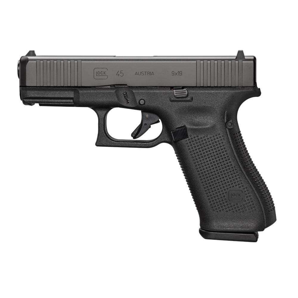 GLOCK 45 GEN 5 MOS 9MM 17+1 RD CAPACITY