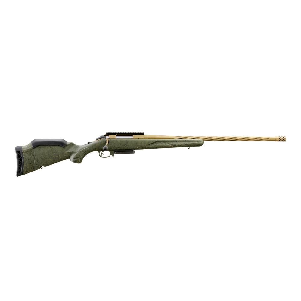 RUGER AMERICAN GENERATION II PREDATOR 7MM-08 22" BARREL GREEN SPLATTER STOCK