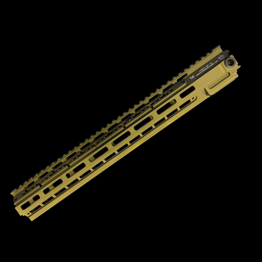 American Animal Arms Lights Out Rail 15" OD Green