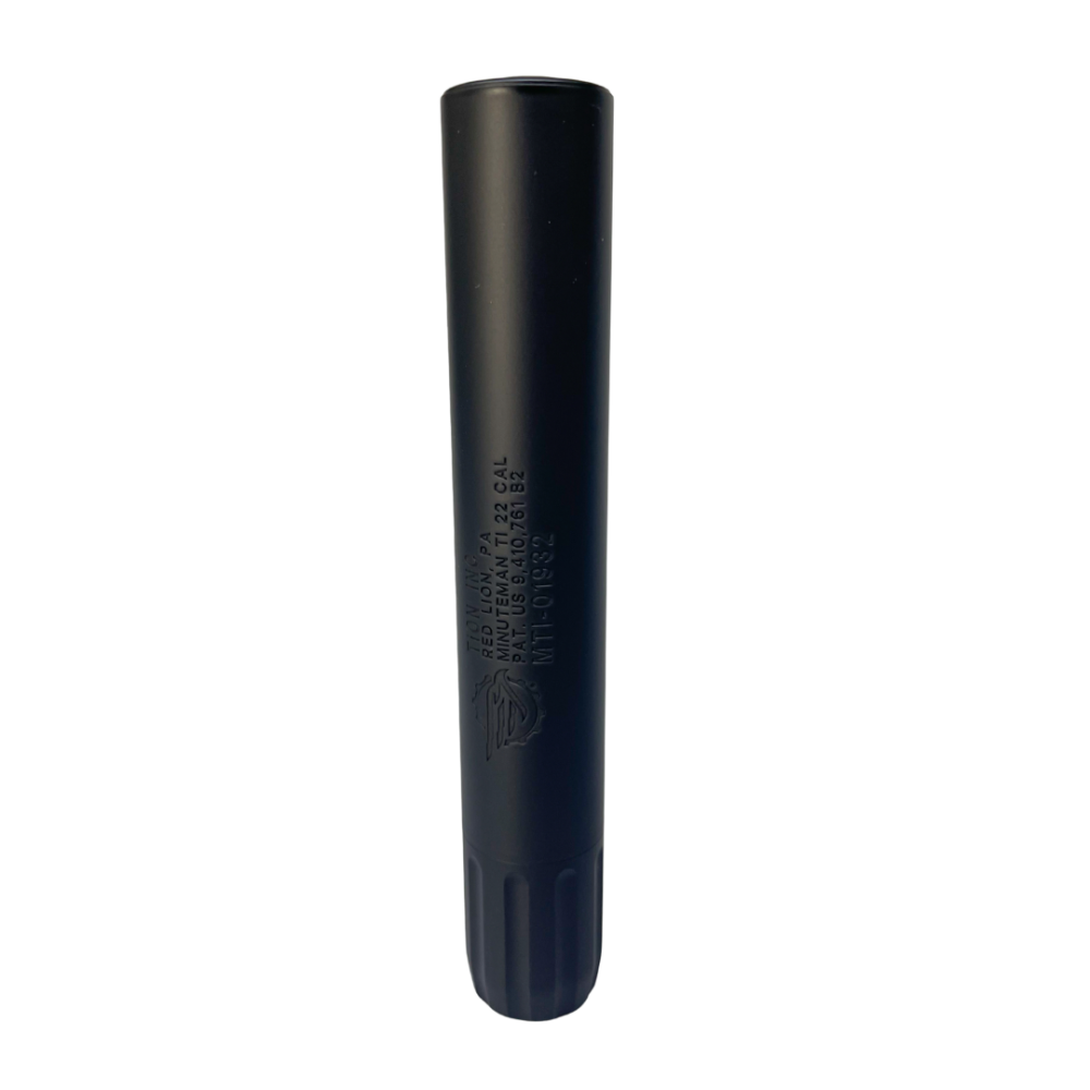 TiON Minuteman Ti Rimfire Suppressor Black