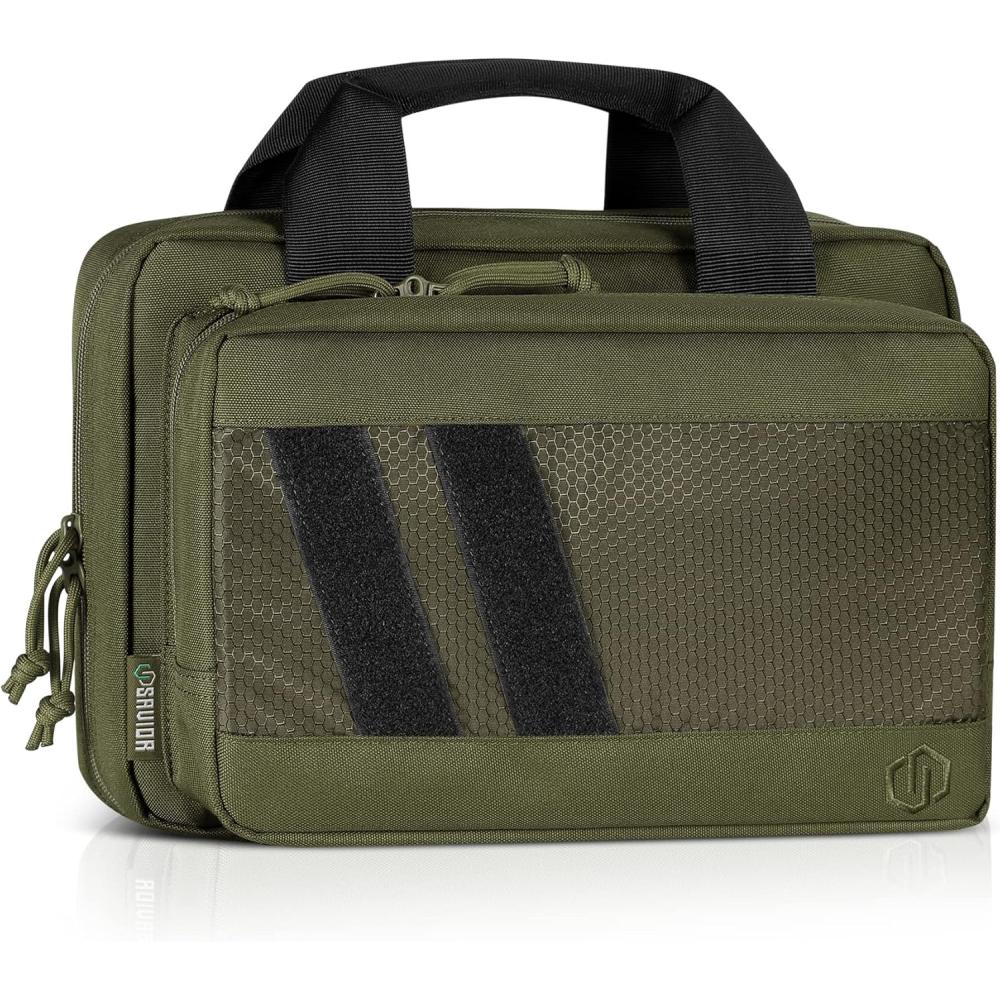 Savior Specialist Double Pistol Bag - OD Green