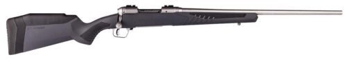 Savage Arms 57049 110 Storm 338 Win Mag 3+1 24, Matte Stainless M