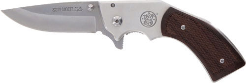 Smith & Wesson M325 Revolver Knife 3" Blade Brown