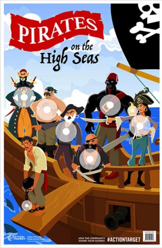 Action Target GSPIRATES100 Entertainment  Pirates/Sailor Paper Ha