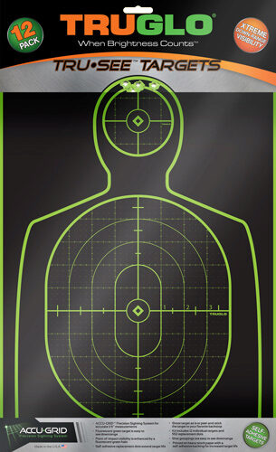 TruGlo TGTG13A12BB Tru-See Handgun Diagnostic Black/Pink Self-Adh