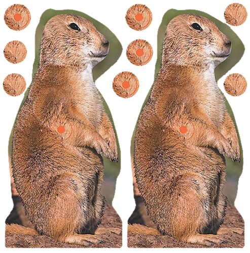 Birchwood Casey 34786 Shoot-N-C Reactive Target Self-Adhesive Pap