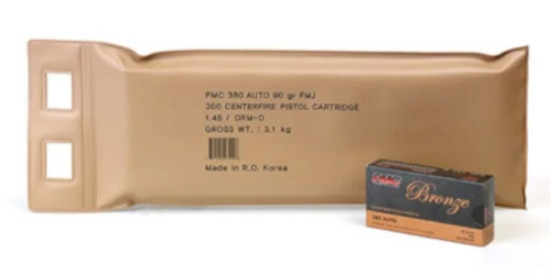 PMC BRZN 380ACP 90GR FMJ 6BXS