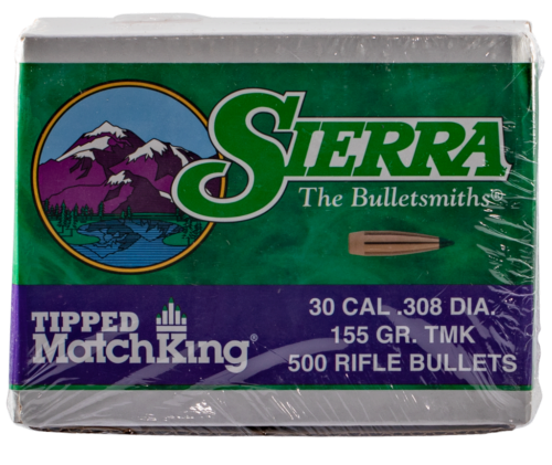 Sierra 7768C Tipped MatchKing  30 Cal .308 168 gr Tipped MatchKin