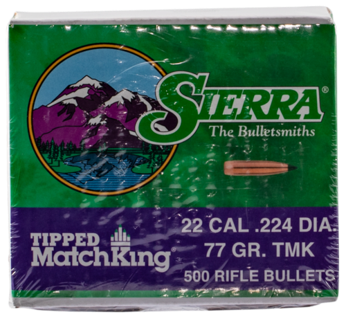 Sierra 7755C Tipped MatchKing  30 Cal .308 155 gr Tipped MatchKin