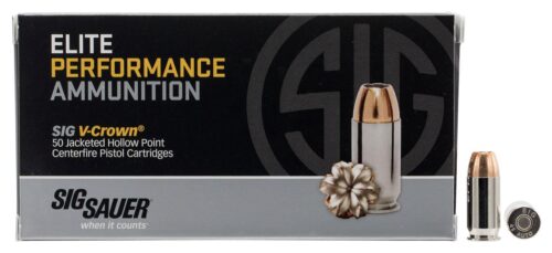 Sig Sauer E45AP250 Elite Performance  45 ACP 230 gr V Crown Jacke