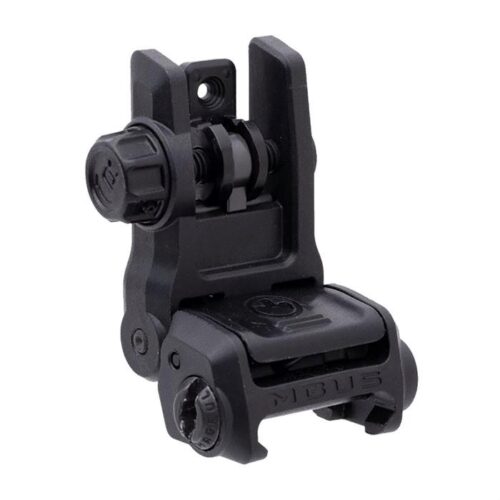 Magpul MAG1167-BLK MBUS 3 Sight Rear  Black Flip Up for AR-10/AR-