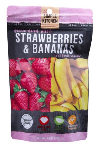 ReadyWise SK05009 Simple Kitchen Freeze Dried Fruit Strawberry &