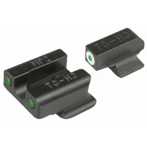 Truglo Tritium Pro Night Sights CZ 75 Green Tritium w/White Outli