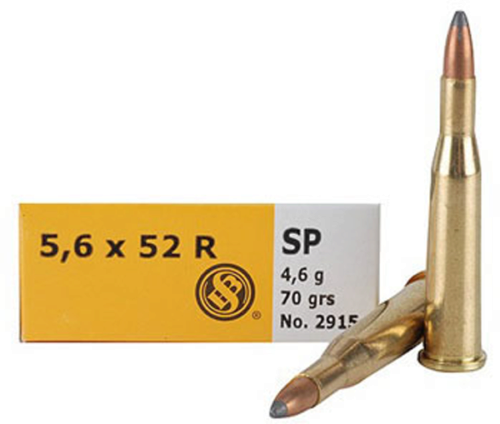 Sellier & Bellot 5,6x52R 70 Gr FMJ 20/bx