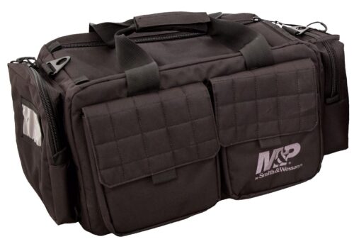 M&P Accessories 110023 Officer Tactical Range Bag 22 Black Nylon