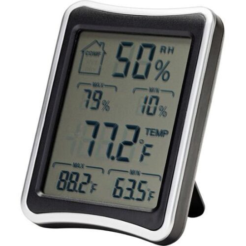 SnapSafe 75909 Gun Safe Hygrometer Gray AAA