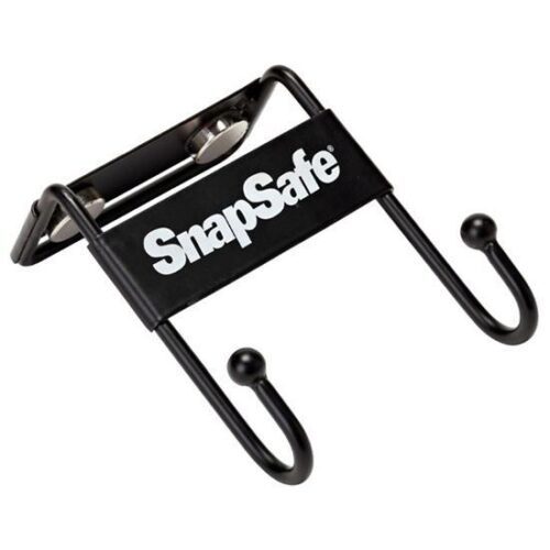 SnapSafe 75911 Magnetic Safe Hook  Black Steel Magnet