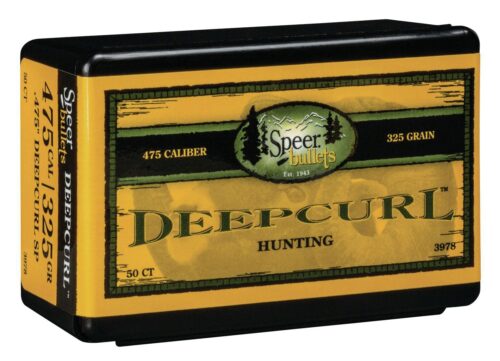 Speer 3978 DeepCurl  475 Cal .475 325 gr Soft Point 50 Per Box/ 5